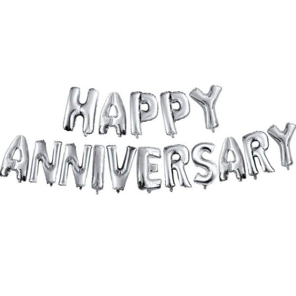 Anniversary Foil Banner karkizcake