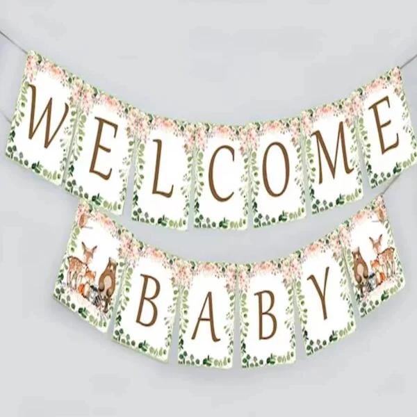 Baby Shower Banner karkizcake