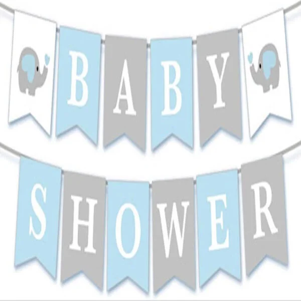 Baby Shower Banner karkizcake