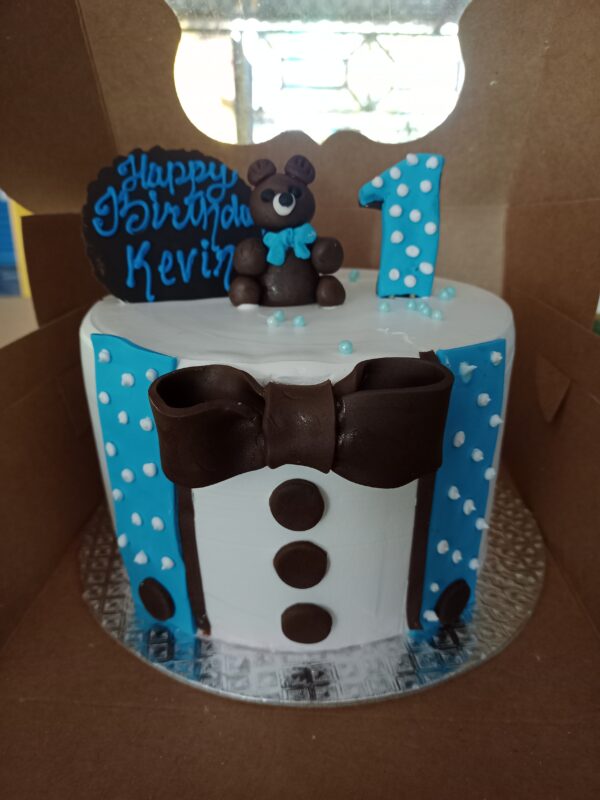 First birthday boy cake