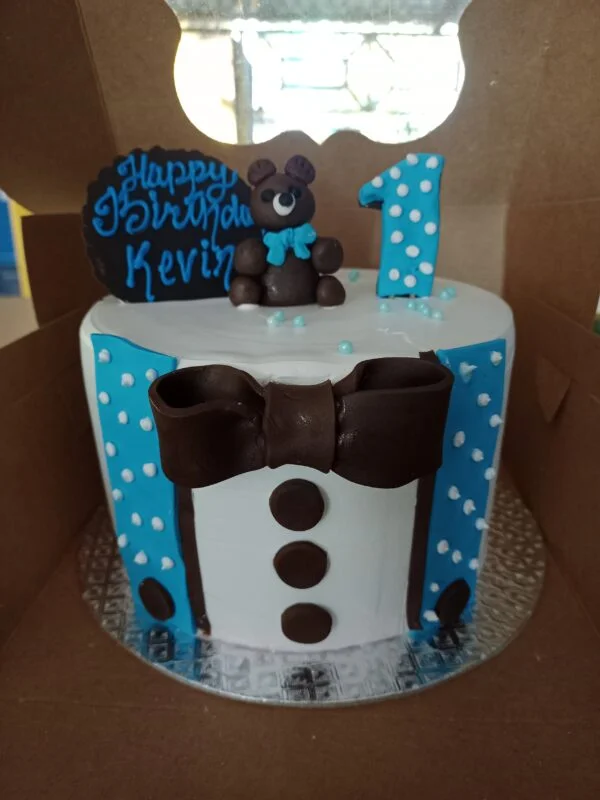 First birthday boy cake