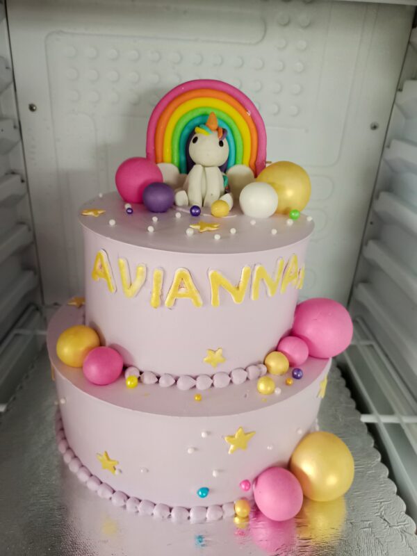 Unicorn Step cake