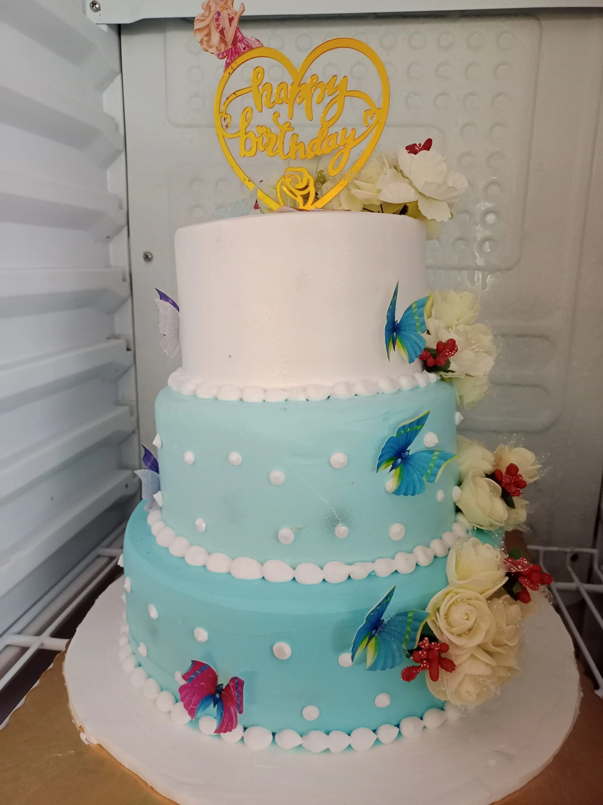 Vanilla wedding cake